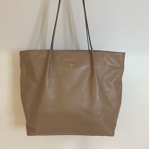 Authentic Prada Tote, Color: Cammeo, NWT